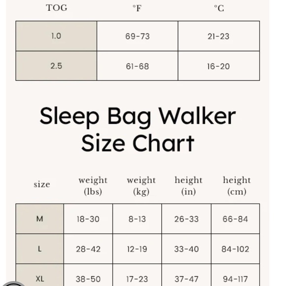 KYTE BABY WALKER SLEEP BAG 1.0 TOG - Picture 4 of 4